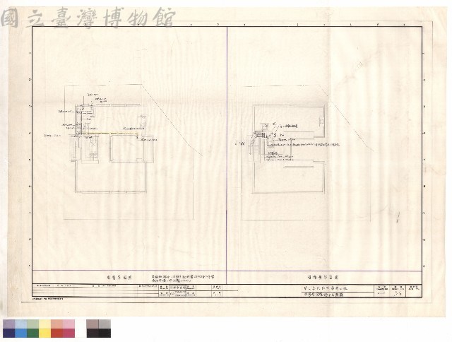 參層、屋頂層給水平面圖藏品圖，第1張