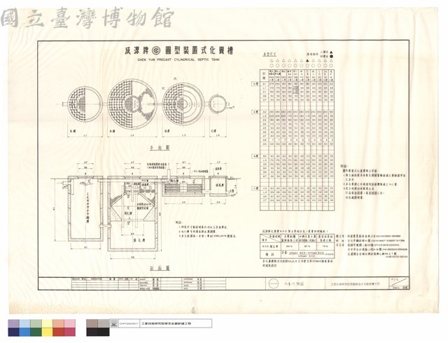 化糞池詳圖藏品圖，第1張