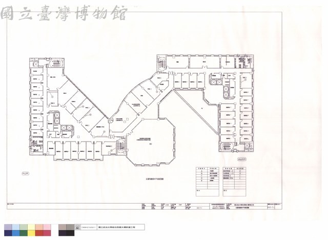 柒層視聽器材平面配置圖藏品圖，第1張