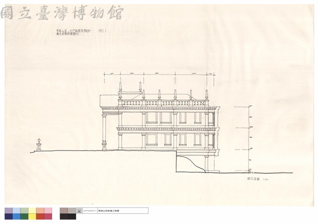 側立面圖藏品圖，第1張