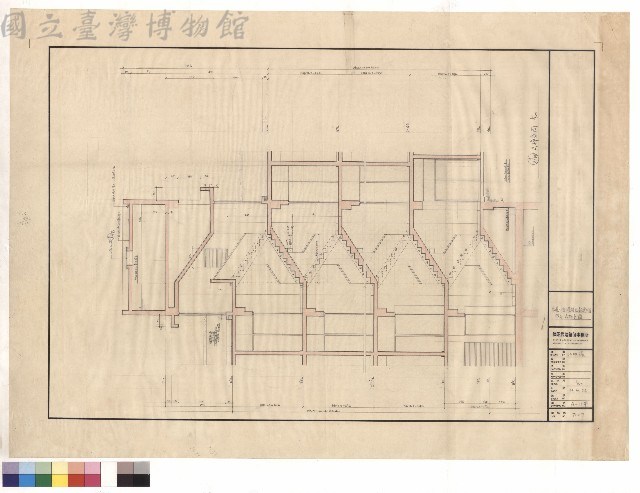 甲戶,A梯剖面藏品圖，第1張