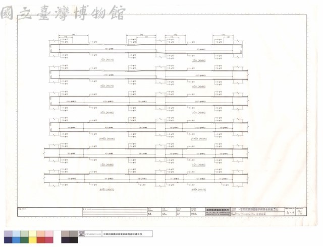 B1G3~7G3,B1G4~7G4梁配筋圖藏品圖，第1張
