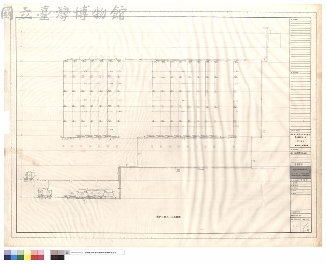 鍋爐及熱水幹管系統圖(學員宿舍)藏品圖，第1張