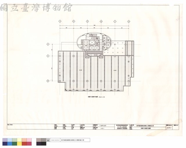 貳層天花鏡射平面圖藏品圖，第1張