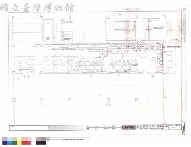 學生及員工廚房設備瓦斯管線走向圖藏品圖，第1張
