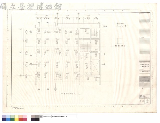 十二層鋼筋位置圖藏品圖，第1張
