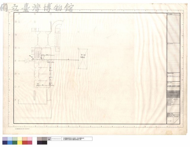地面層D區排水平面圖藏品圖，第1張