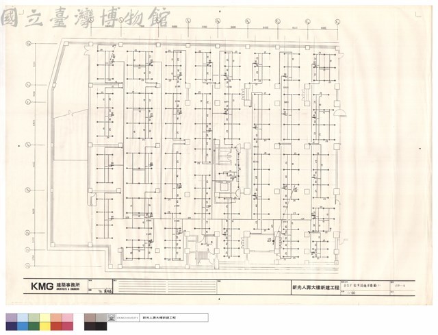 B5F泡沫設備平面圖(1)藏品圖，第1張