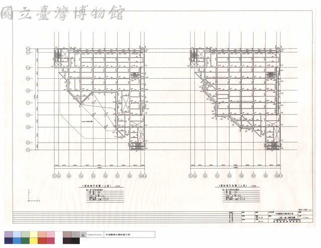 2層.3層結構平面圖藏品圖，第1張