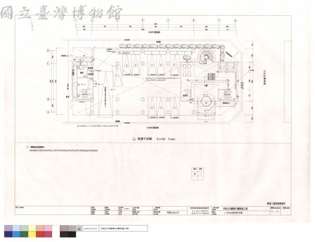 1F室內排煙設備平面圖藏品圖，第1張