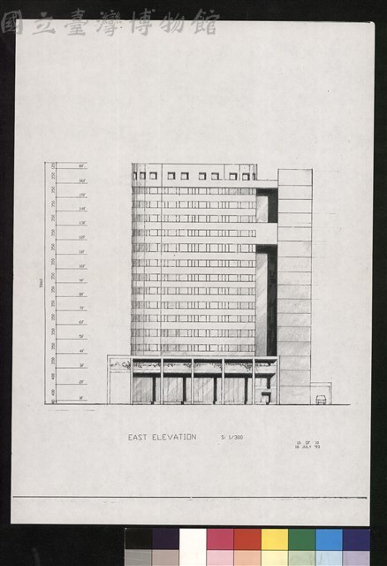 EAST ELEVATION,10 OF 10藏品圖，第1張