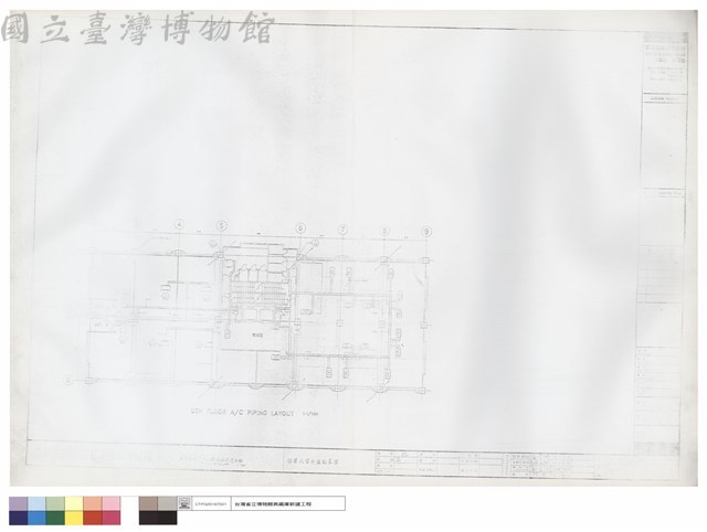 伍層水管平面配置圖藏品圖，第1張
