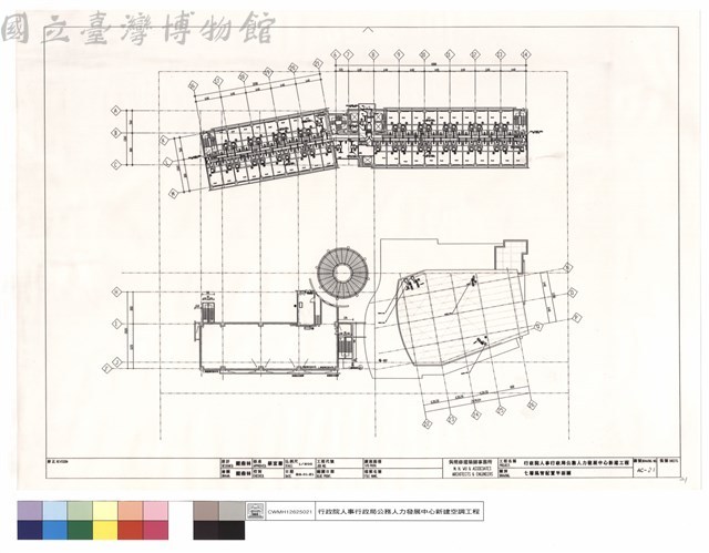 七層風管配置平面圖藏品圖，第1張