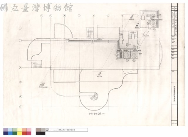 屋頂平面佈置圖藏品圖，第1張