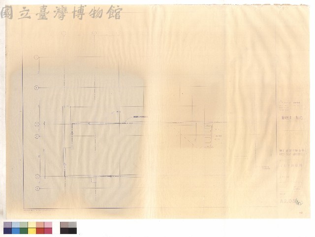 屋頂平面詳圖藏品圖，第1張