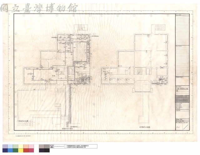 壹樓、貮樓給水平面圖藏品圖，第1張