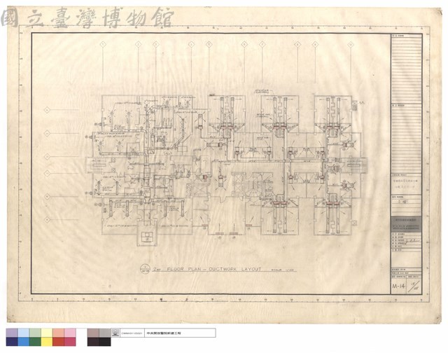 二樓(2ND FLOOR PLAN-DUCTWORK LAYOUT)藏品圖，第1張