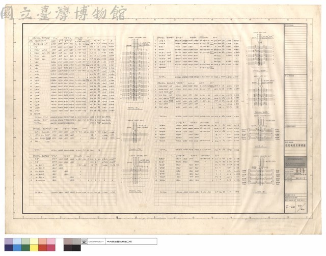 總負載表及接線圖藏品圖，第1張