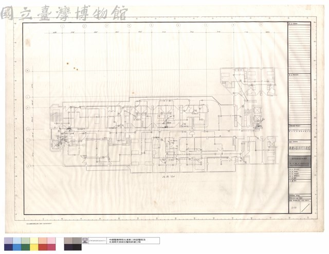 肆層B區消防平面圖藏品圖，第1張