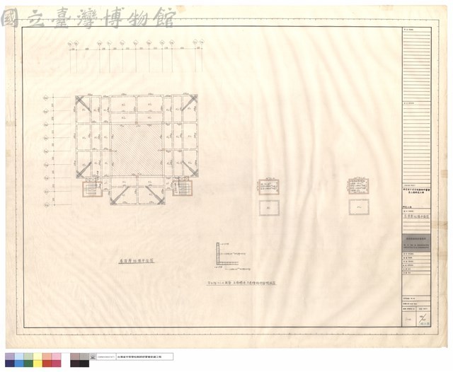 屋頂結構平面圖藏品圖，第1張