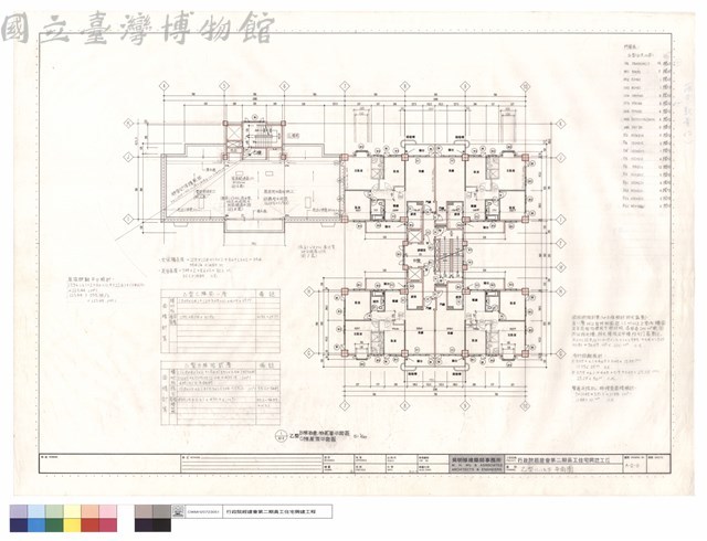 乙型11、12F平面圖藏品圖，第1張