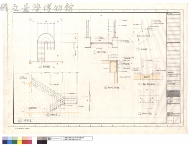 大廳樓梯詳圖藏品圖，第1張