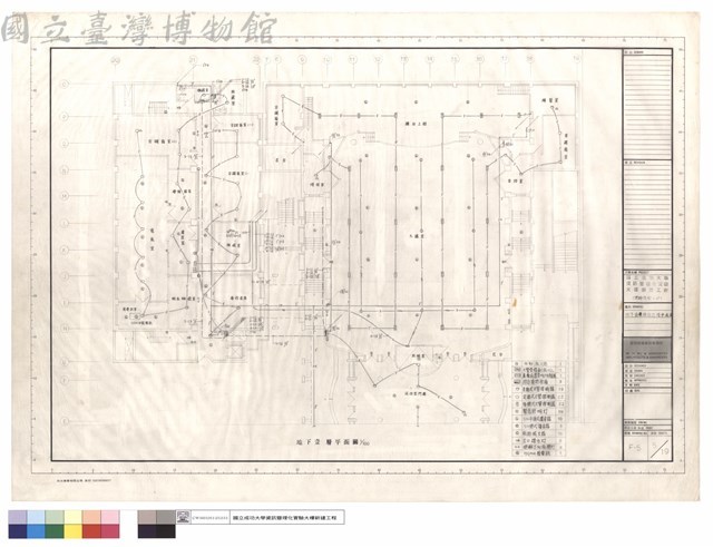 地下壹層消防設備平面圖藏品圖，第1張