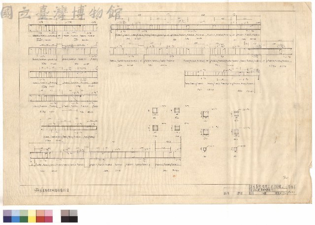 原建築增建四樓結構詳圖藏品圖，第1張