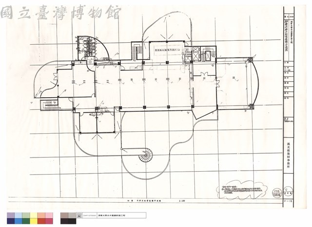 肆層污排水配管設備平面圖藏品圖，第1張