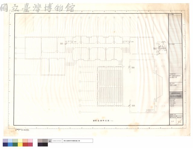 壹層給水平面圖藏品圖，第1張