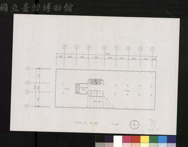 5TH FL. PLAN,7/7 3 OF 10藏品圖，第1張