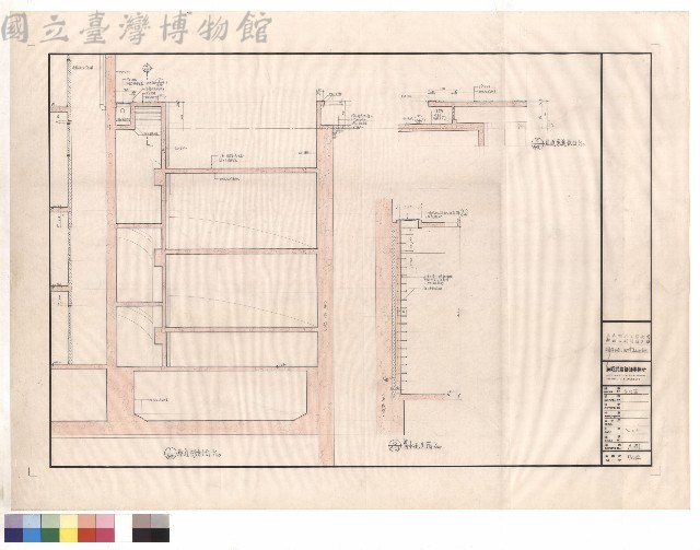 車道橫剖面,地下室蓄水池剖面藏品圖，第1張