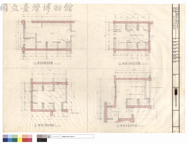廁所平面詳圖藏品圖，第1張