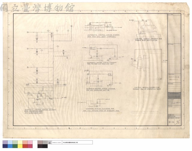 AUTOMATIC CONTROL WIRING DIAGRAM FOR OPERATING ROOM AIR HANDLING UNIT,AUTOMATIC CONTROL WIRING DIAGRAM FOR FAN COIL UNIT(TYPICAL),AUTOMATIC CONTROL WIRING DIAGRAM FOR PRIMARY AIR HANDLING UNIT,AUTOMATIC CONTROL WIRING DIAGRAM FOR AIR HANDLING UNIT 10藏品圖，第1張