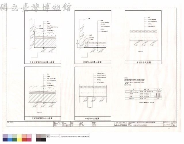 自黏性防水毯詳圖藏品圖，第1張