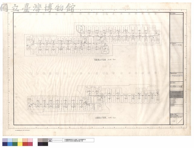 陸,柒層撒水平面圖藏品圖，第1張