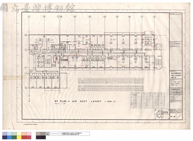 3F PLAN - AIR DUCT LAYOUT(ZONE A)藏品圖，第1張