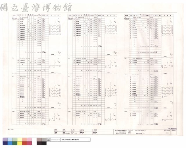 照明負載表(二)藏品圖，第1張