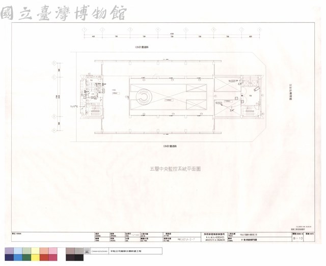 5F動力幹線設備平面圖藏品圖，第1張