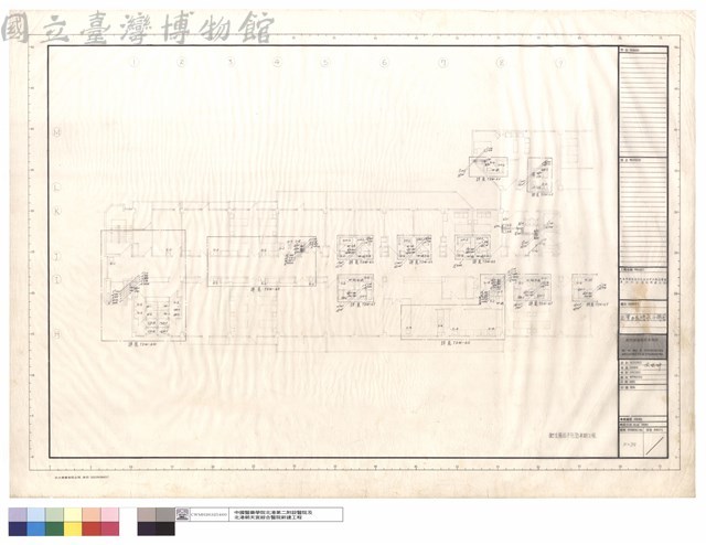 五層B區給水平面圖藏品圖，第1張