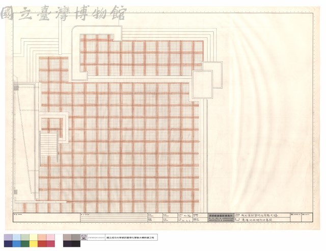 廣場地磚排列示意圖藏品圖，第1張