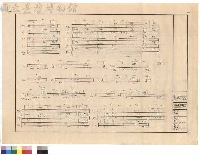 B2,B6-B8,G23-G25,               b1-b8,b1a,b1b配筋藏品圖，第1張