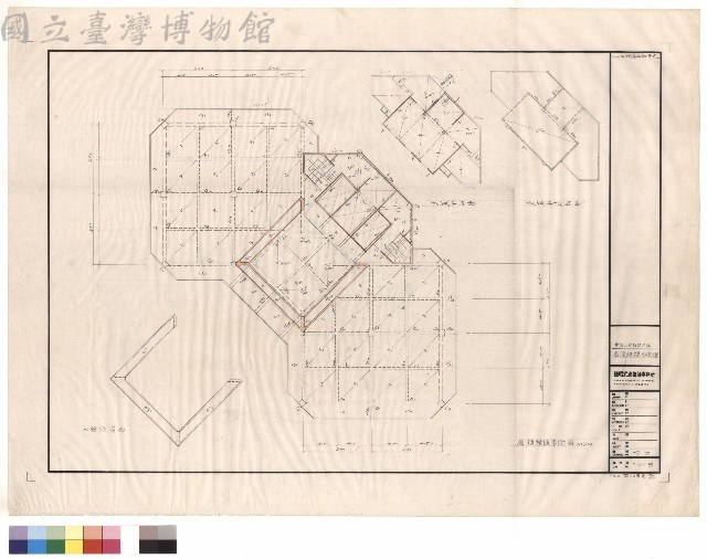 屋頂結構平面圖藏品圖，第1張