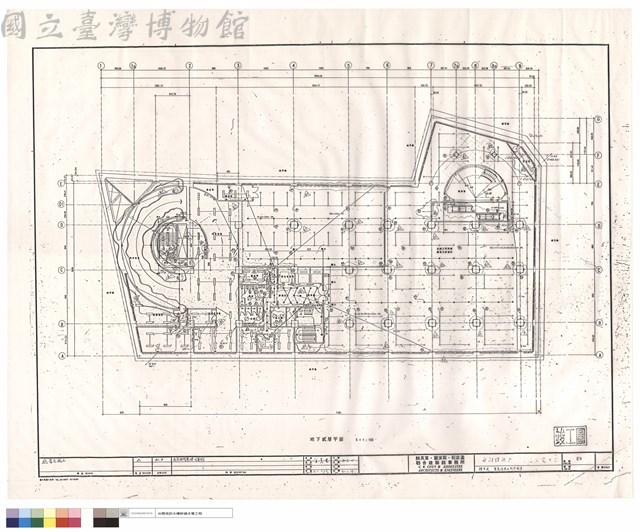 地下貳層電氣設備工程平面圖藏品圖，第1張