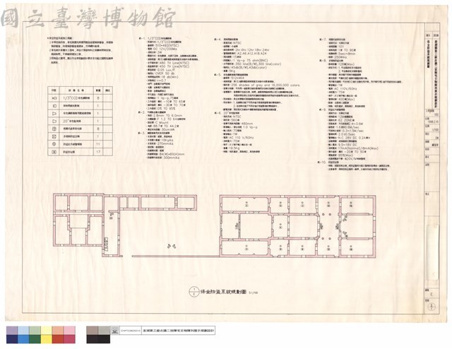 保全防盜系統規劃圖藏品圖，第1張