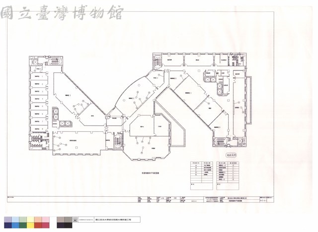 陸層視聽器材平面配置圖藏品圖，第1張