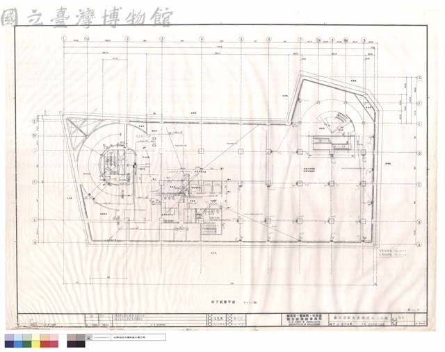 地下二層平面圖.弱電設備系統平面圖藏品圖，第1張