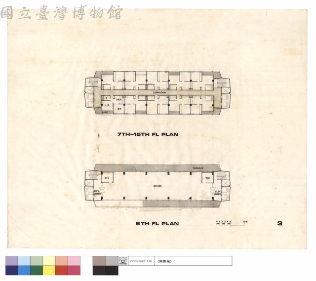 7TH-15TH FL PLAN,6TH FL PLAN藏品圖，第1張