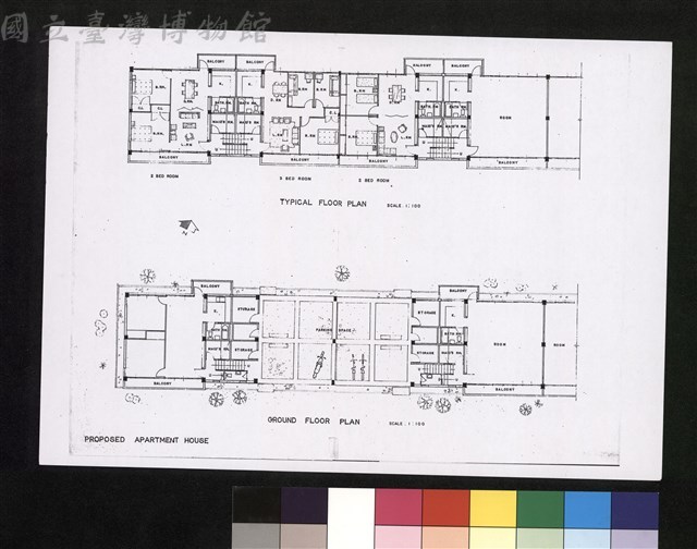 TYPICAL FLOOR PLAN/ GROUND FLOOR PLAN藏品圖，第1張