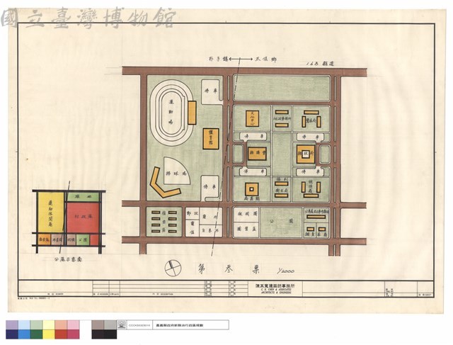 第參案.分區示意圖藏品圖，第1張